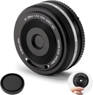 VILTROX 28mm F4.5 XF Pancake Full Frame Auto Focus Wide Angle Prime Lens for Fujifilm Fuji X-Mount Camera X-Pro2 X-Pro3 X-S10 X-T20 X-T30 XT30II X-T200 X-H2 X-H2S X-T5 X-S20 X-T50 X-M5 X-E2S X-E3 X-E4